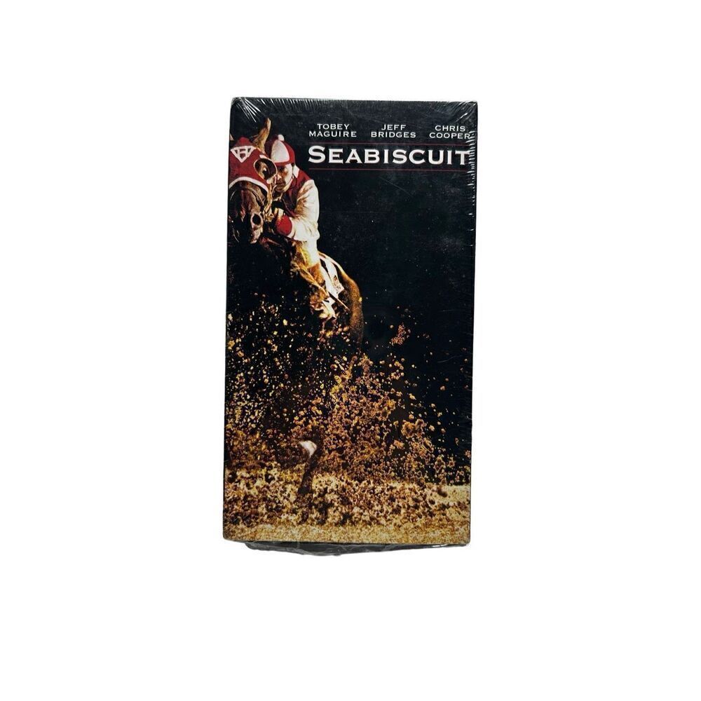 Seabiscuit (VHS, 2003) Tobey Maguire Sealed Brand New